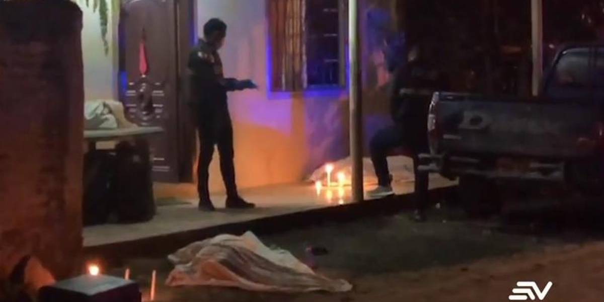 Asesinan a pareja en Piñas, provincia de El Oro