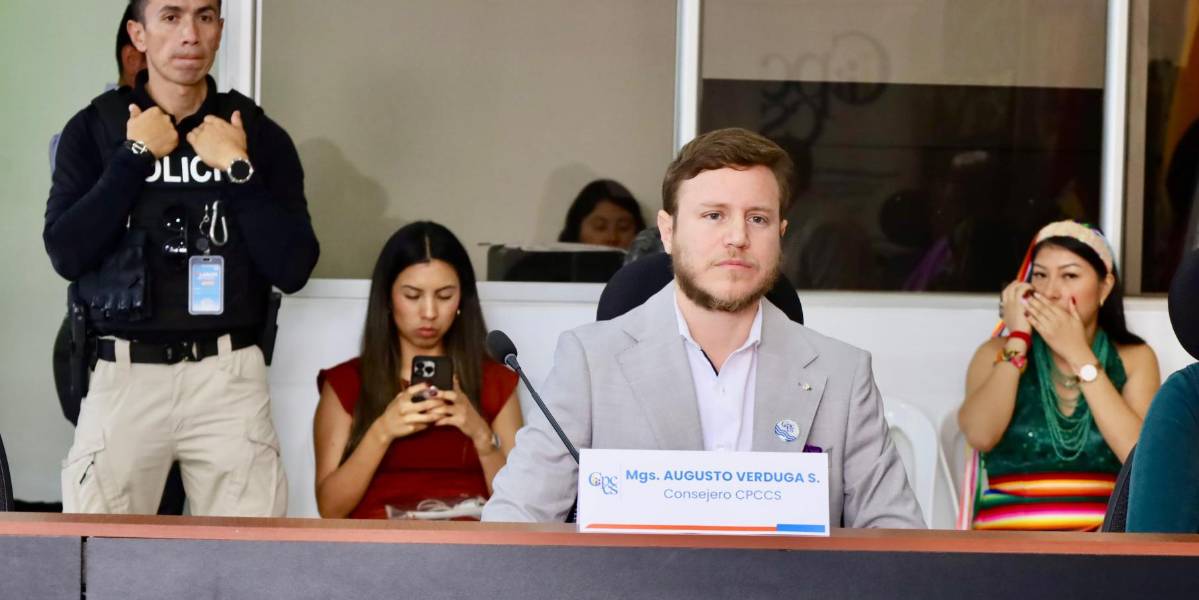 Augusto Verduga, consejero del Cpccs, presentó una recusación en el caso Liga Azul y el veredicto final se posterga