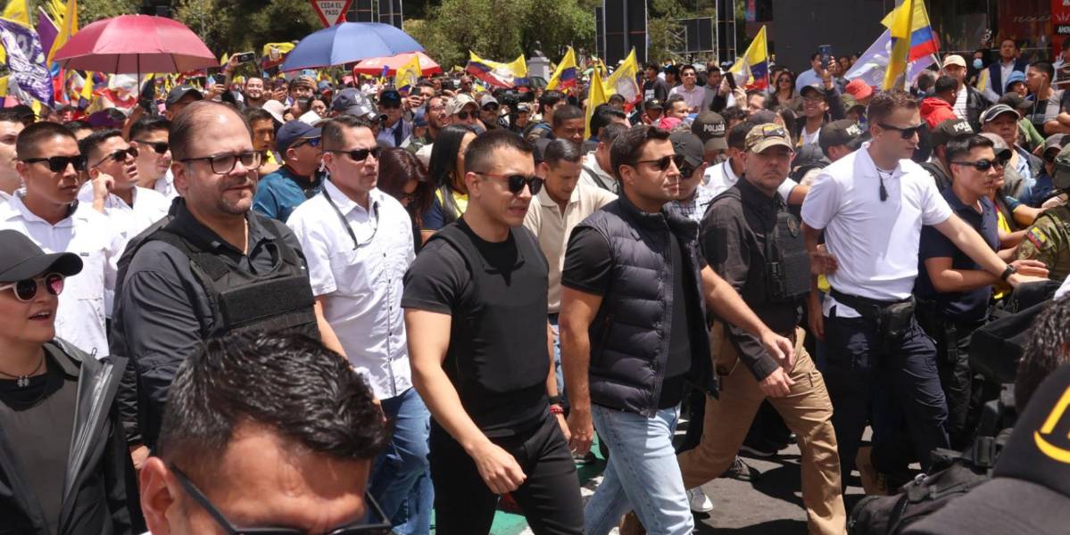 ¿Para qué sirvió la marcha de Noboa?