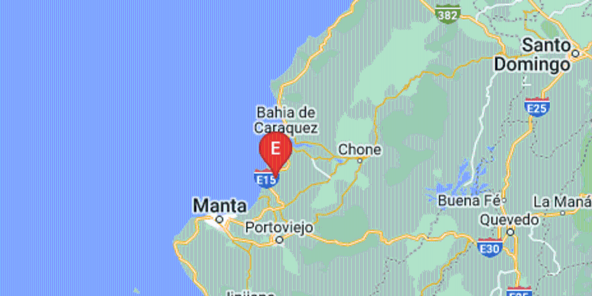 Tres sismos, de magnitud entre 3,7 y 4,4, sacudieron Manabí este lunes