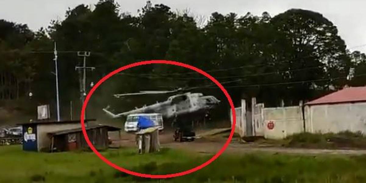 Gobernador mexicano sobrevive al desplome de su helicóptero