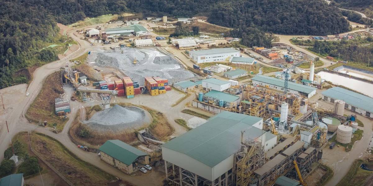 Ecuador prevé cerrar el 2024 con USD 3 300 millones por exportaciones mineras