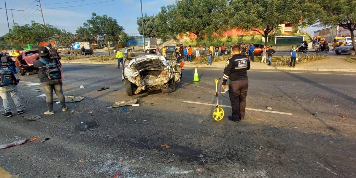 La Perimetral, la vía más peligrosa de Guayaquil