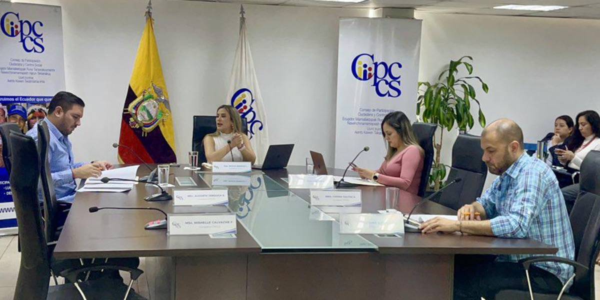 El Cpccs retira la terna de Lasso para Superintendente de Protección de Datos, Noboa debe enviar un nuevo listado