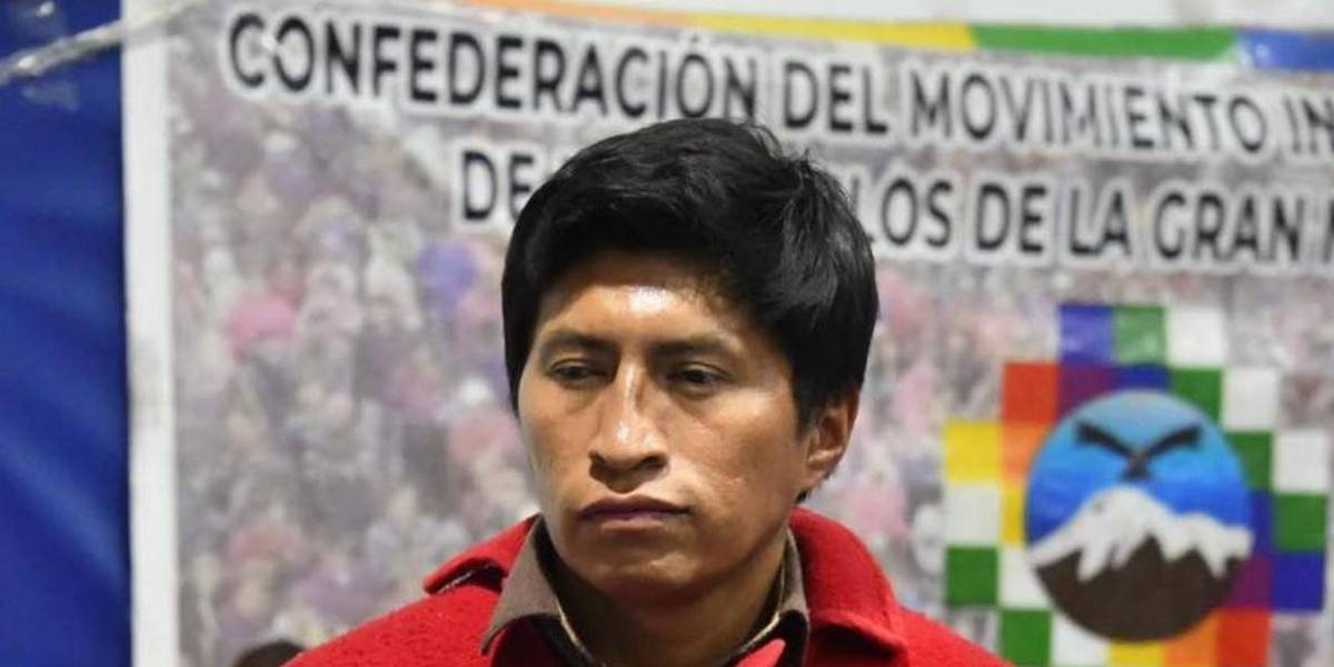 Fernando Guamán, presidente de la Comich: el apoyo al correísmo no fue de las bases indígenas y se ve en los resultados de segunda vuelta