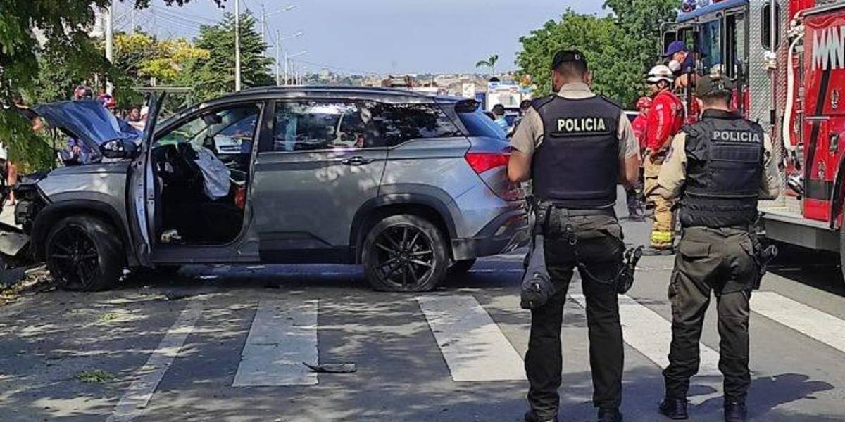 Mujer fue baleada cuando circulaba por la vía a San Mateo, en Manta