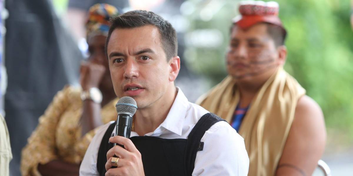 Esto es lo que dice el estado de excepción decretado por el presidente Daniel Noboa