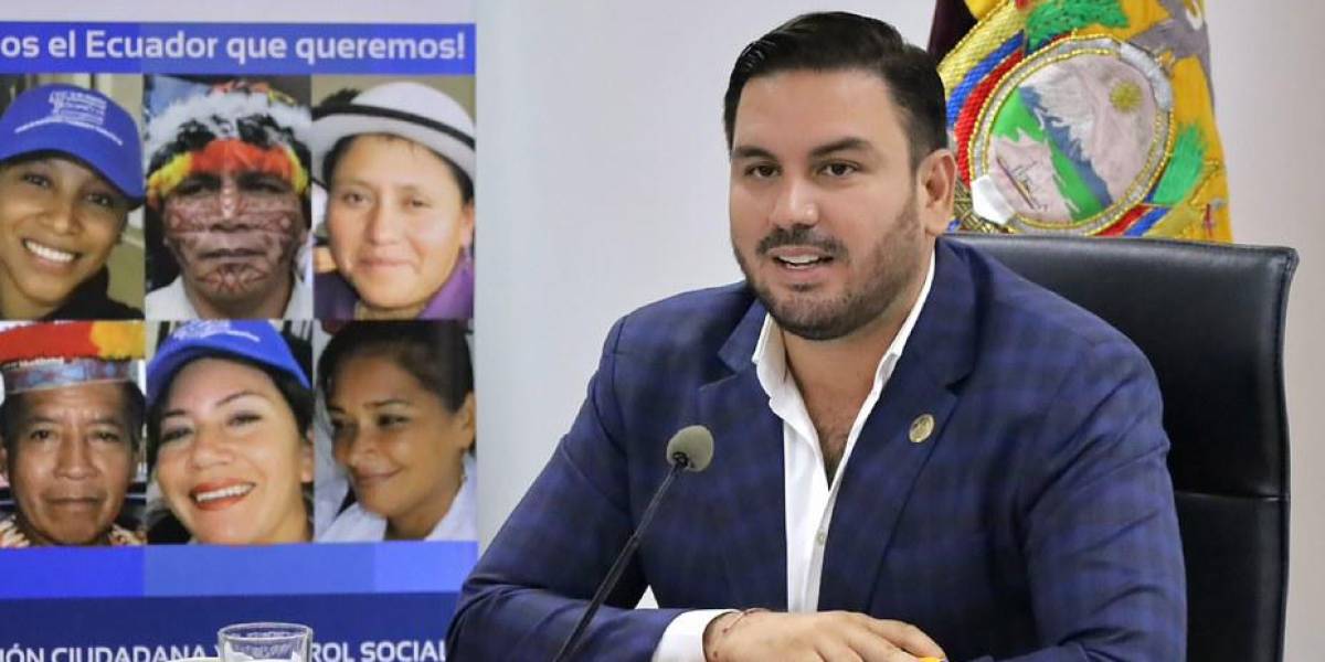 Andrés Fantoni, presidente del Cpccs: Nos hemos puesto la consigna de llegar hasta febrero de 2026, con los concursos (de CNE y TCE)