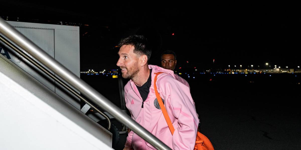 El Inter Miami, con Messi y Campana, llega a Riad para su gira de pretemporada