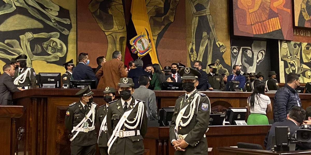 Asamblea Nacional: sesión suspendida por perturbación grave