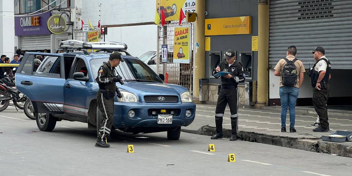 Sujetos asesinan en Machala al hijo de un líder gremial de El Oro