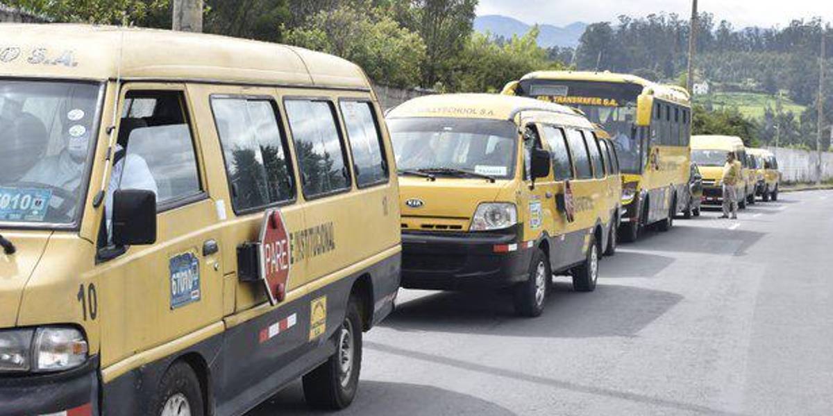 Se prolonga por 5 años la vida útil de los vehículos de transporte escolar
