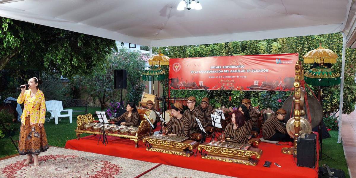 La Embajada de Indonesia en Quito celebra el primer aniversario del Gamelán en Ecuador