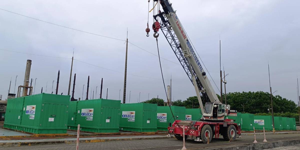 32 motores se suman para la generación energética en la Termoeléctrica de Quevedo