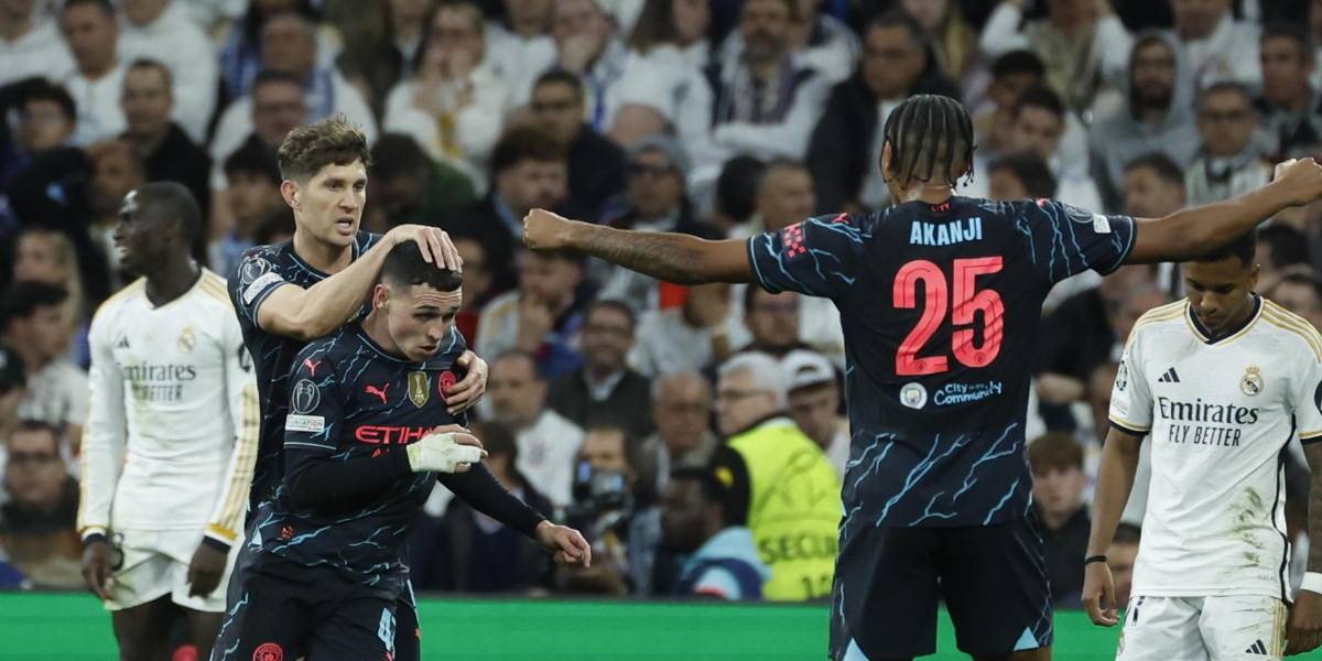 Real Madrid y Manchester City empataron 3-3 en un festival de golazos en los cuartos de Champions