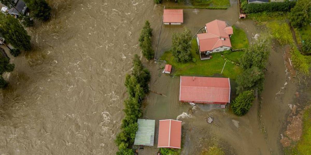 Noruega: 4 000 personas evacuadas por inundaciones provocadas por una tormenta