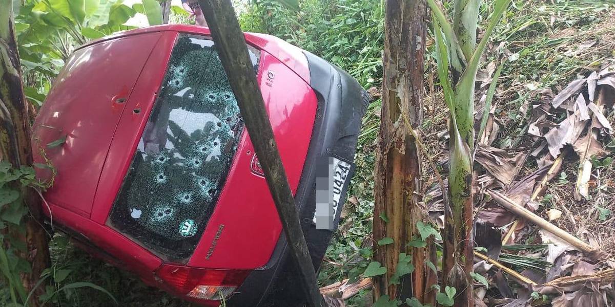 Con 30 tiros una mujer fue asesinada en una vía de Machala