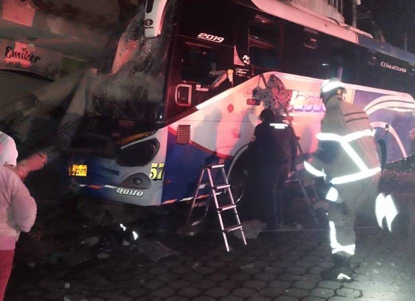 Los moradores del sector escucharon un fuerte estruendo.