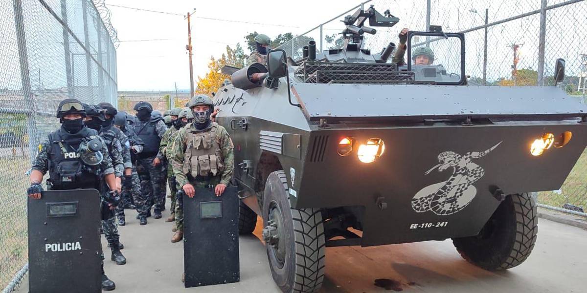 Crisis carcelaria Ecuador: cuatro mil policías y militares intervienen la cárcel Regional de Guayaquil
