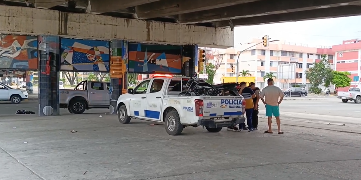 Un delincuente murió de un infarto durante una persecución en el sur de Guayaquil