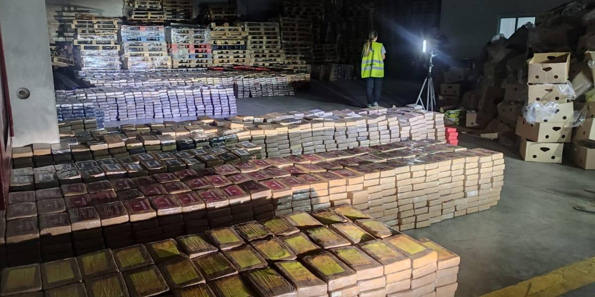 El mayor cargamento de cocaína jamás incautado en España procedía de Machala, Ecuador