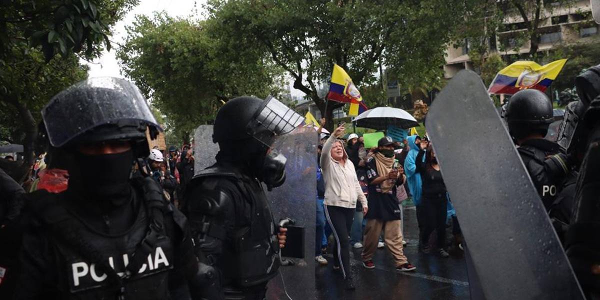 118 personas detenidas deja el paro nacional en Ecuador