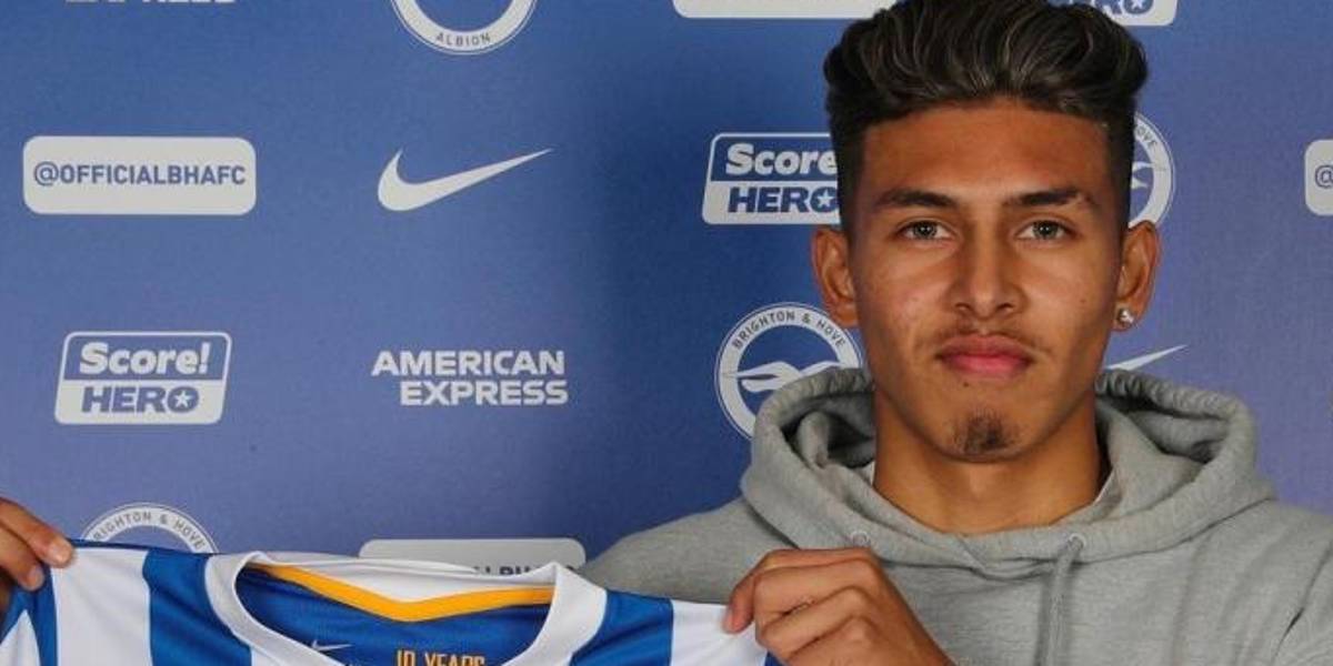 Jeremy Sarmiento será compañero de Moisés Caicedo en el Brighton