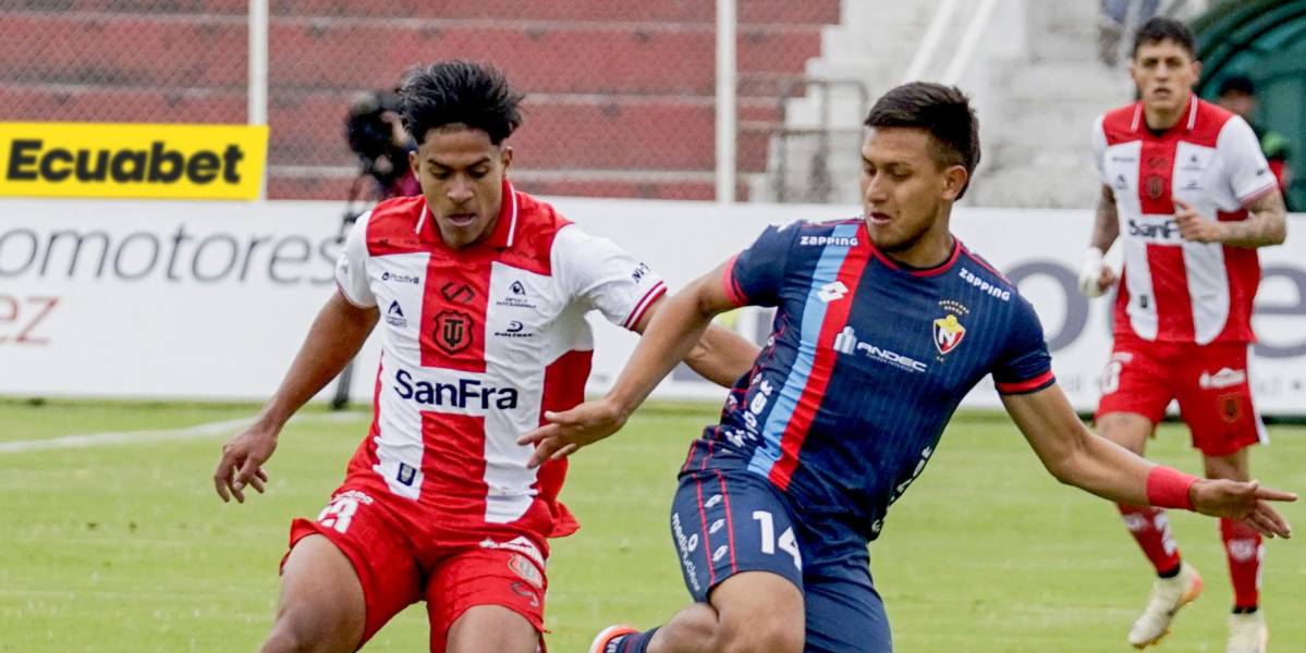 Técnico Universitario y El Nacional firmaron un empate sin goles en la Liga Ecuabet