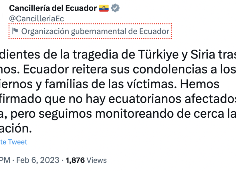 Cancillería aseguró que no hay registros de ecuatorianos afectados.