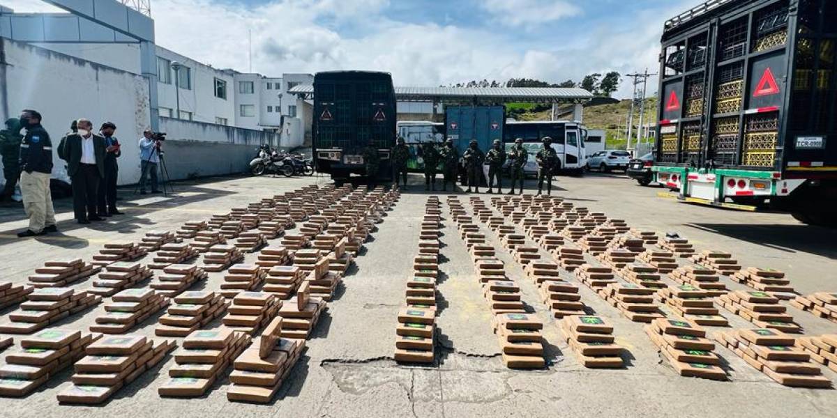 1,7 toneladas de cocaína decomisadas en Sucumbíos