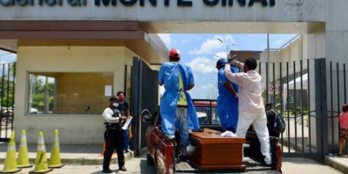 Ecuador suma 5 mil muertos por COVID-19 en un día por cambios en reporte epidemiológico