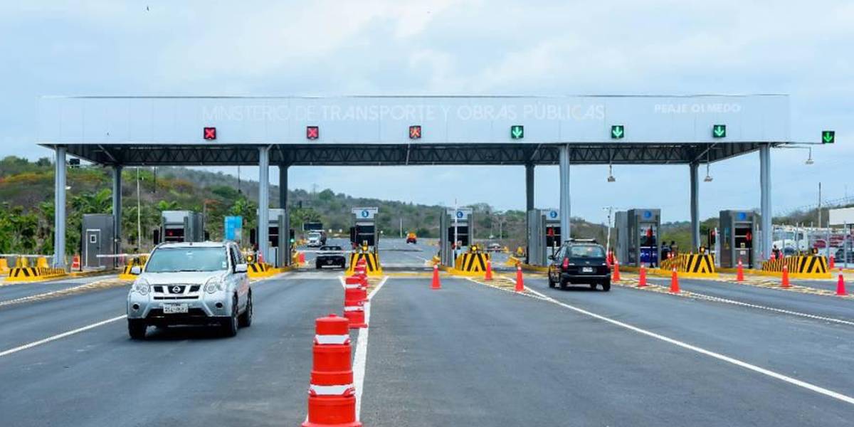 Vía a la Costa: suspenden cobro de peaje en la estación Olmedo