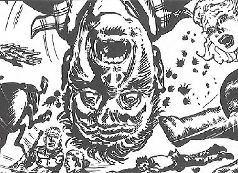 En 1957, la revista Hora Cero Semanal lanzó la primera tira cómica de El Eternauta de Oesterheld y Solano.