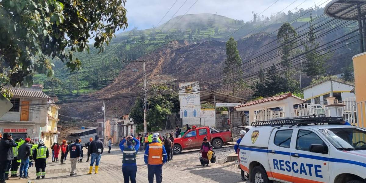 Deslave en Alausí: Informe suscrito en febrero advertía de movimientos en masa en este cantón de Chimborazo