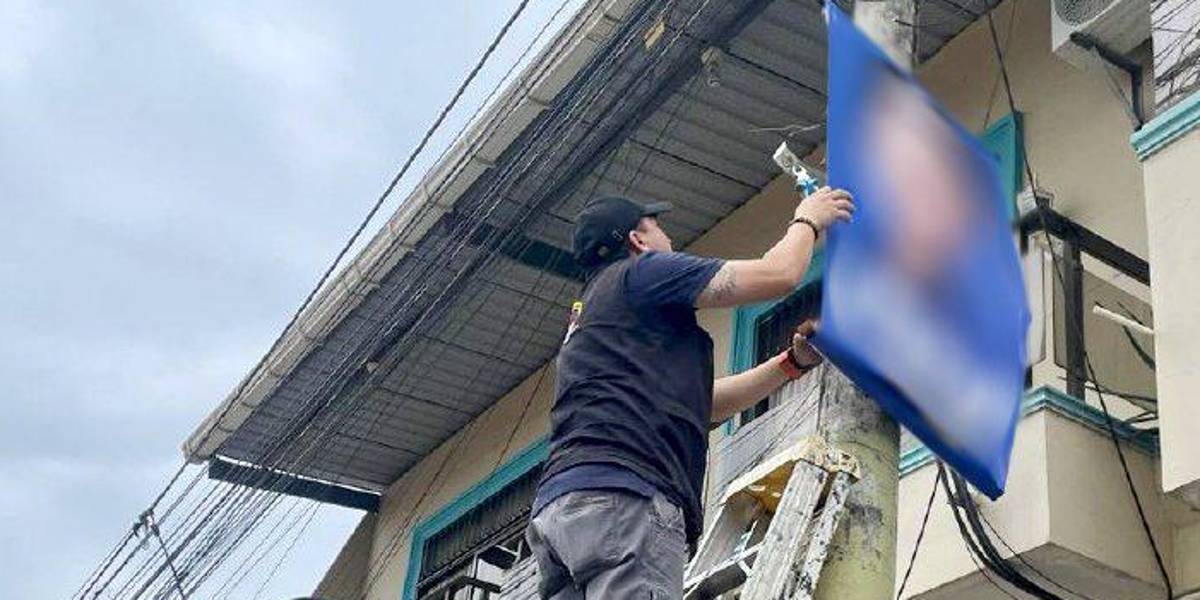 La propaganda electoral cerca de los recintos fue retirada por el Consejo Nacional Electoral