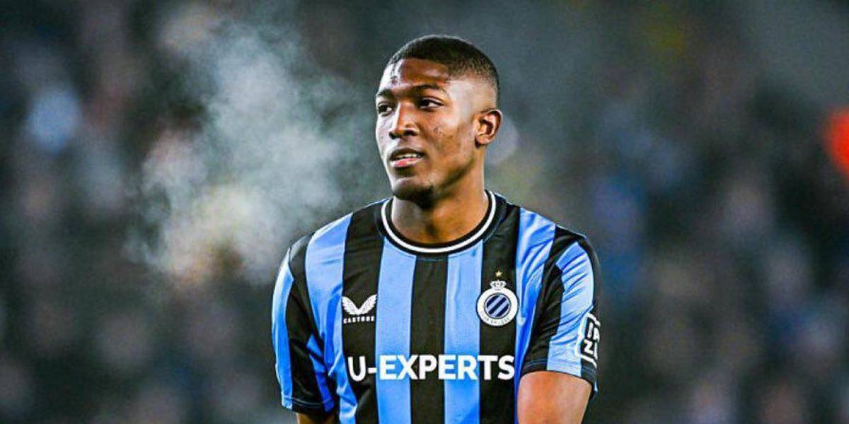 Joel Ordóñez fue convocado por el Brujas para la Champions League, mientras se negocia su venta al Marsella