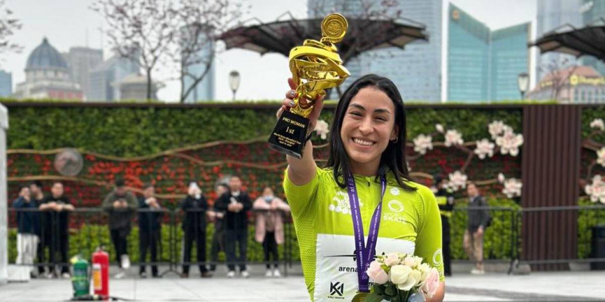 Gabriela Vargas brilla en Shanghai tras conseguir medalla de oro en la Gira Maratón World Skate