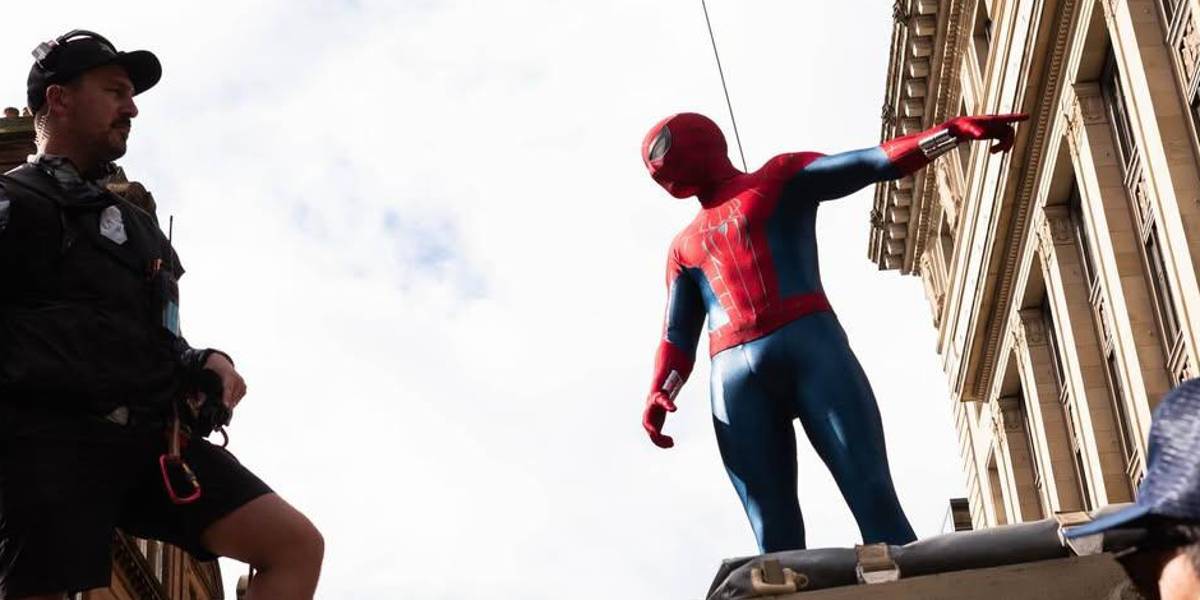 Spider-Man celebra su cumpleaños en medio del rodaje de la nueva película