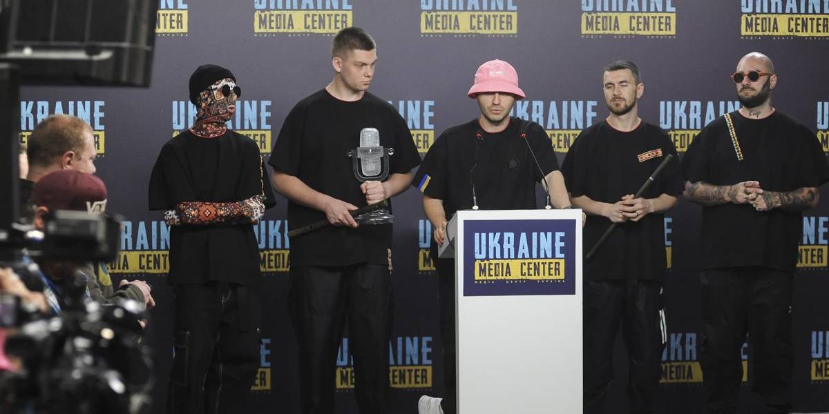 Banda ucraniana ganadora de Eurovisión vende su trofeo y donará el dinero al ejército