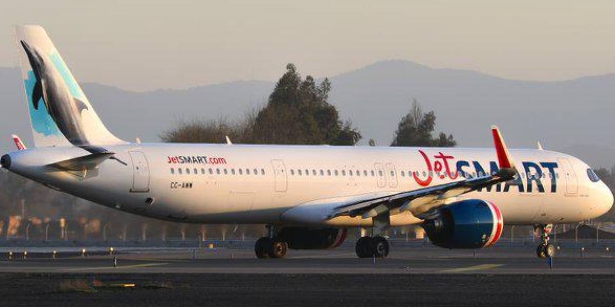 La aerolínea chilena JetSMART opera en Ecuador desde este 21 noviembre