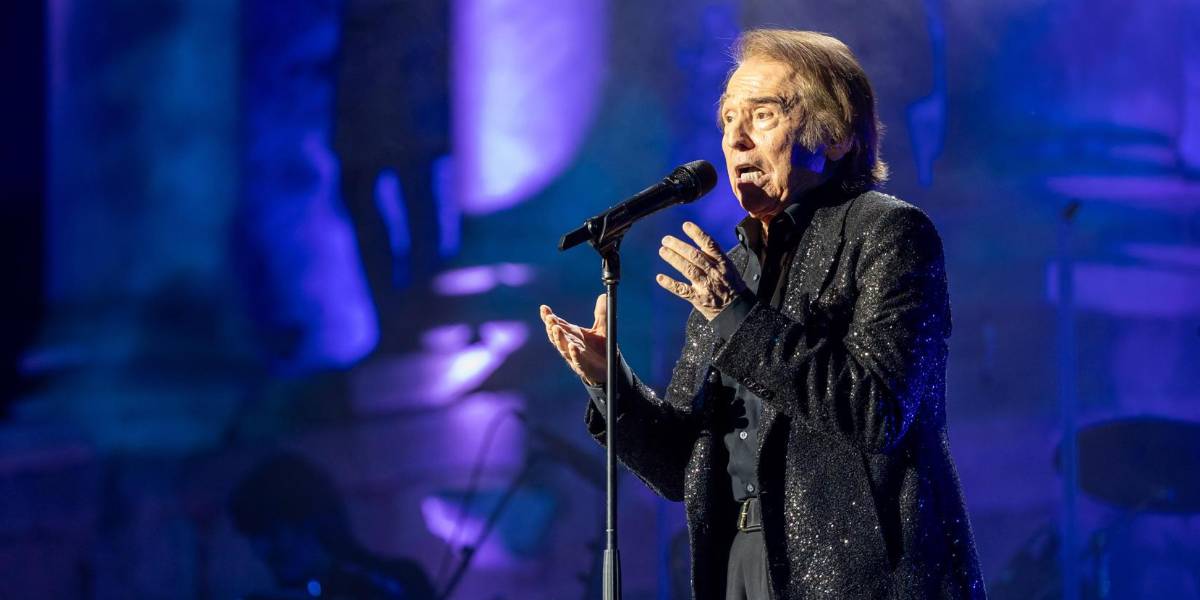 Raphael vuelve al escenario tras superar un linfoma cerebral y emociona en España