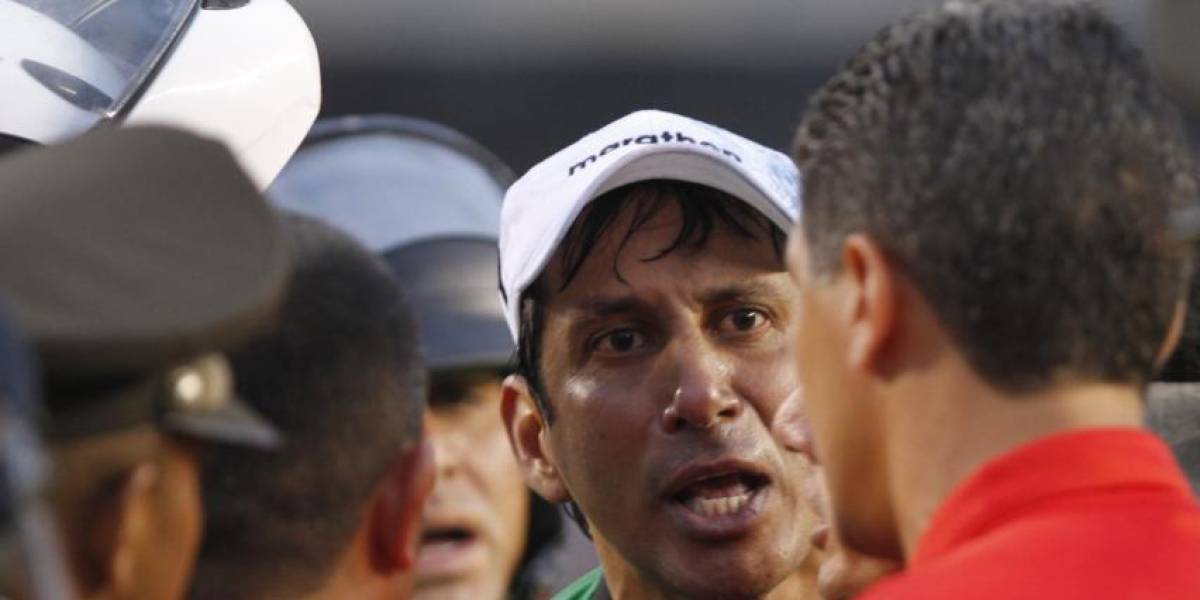 El exárbitro Alfredo Intriago quiso mandar a control de doping a José Francisco Cevallos