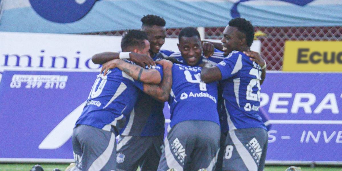 Emelec venció en Ambato al Técnico Universitario, que tuvo dos expulsados
