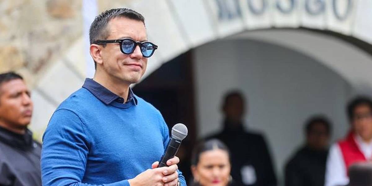 Noboa viajará a Bolivia para la investidura presidencial de Rodrigo Paz