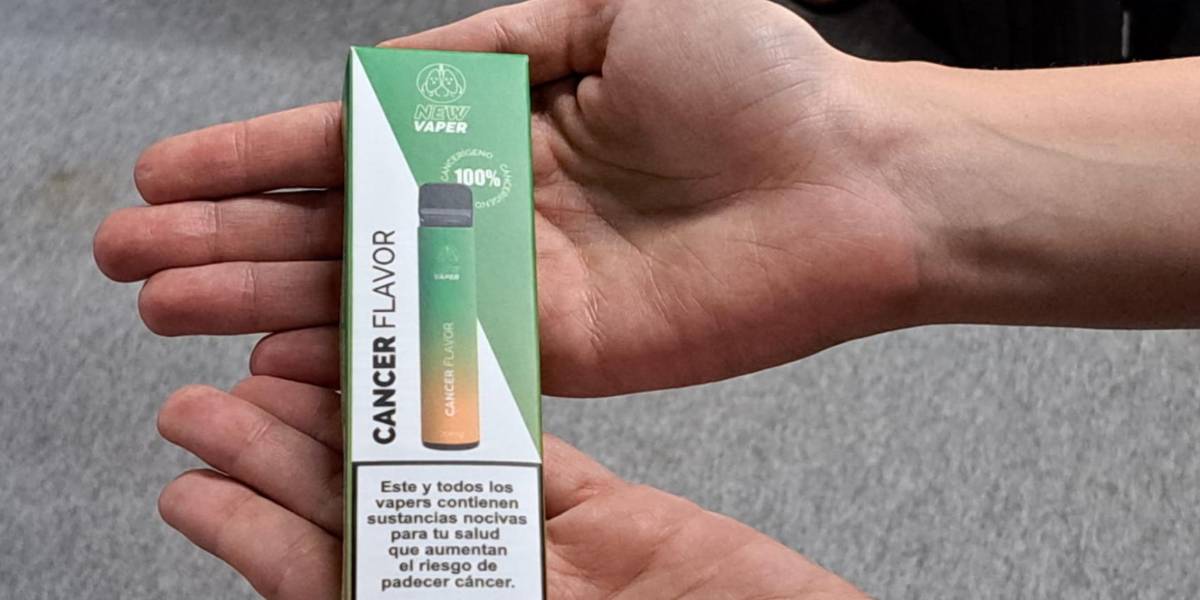 España desarrolla un vapeador con sabor a cáncer, ¿por qué?