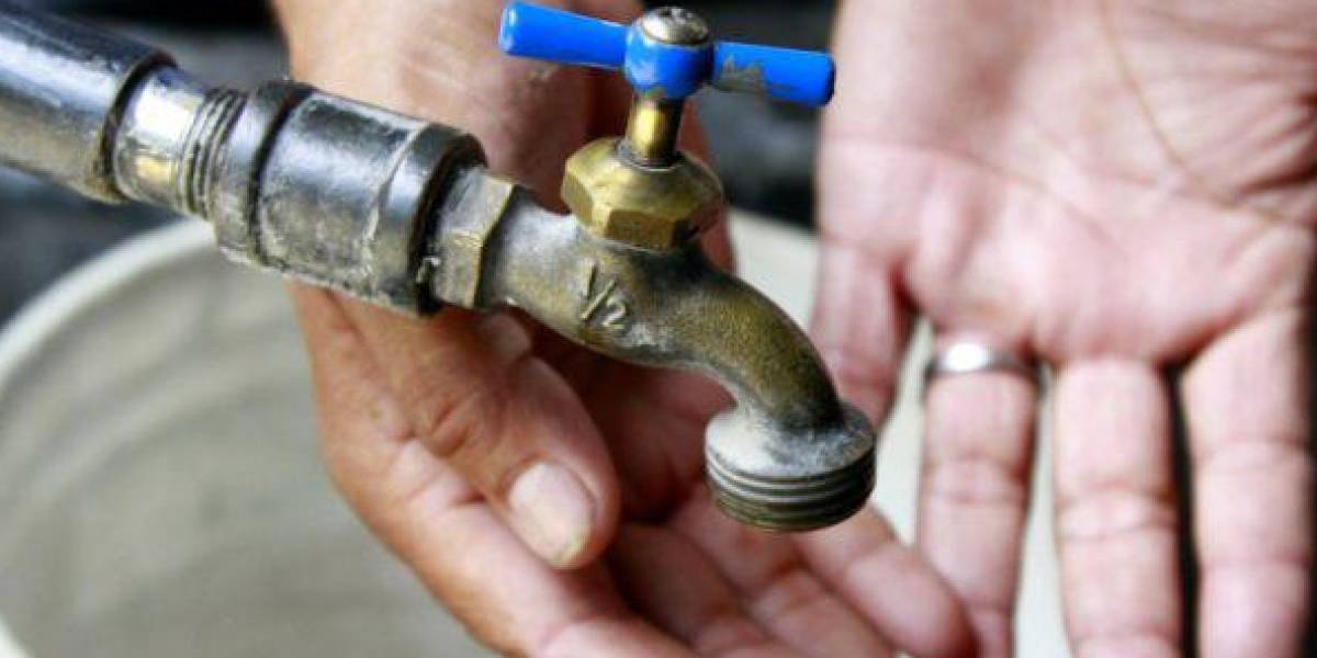 Conozca los sectores que no tendrán servicio de agua potable este fin de semana en Guayaquil