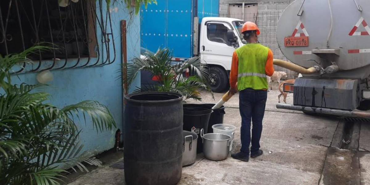 Guayaquil: estos son los sectores que tendrán cortes de agua este 15 y 16 de julio por trabajos de Interagua