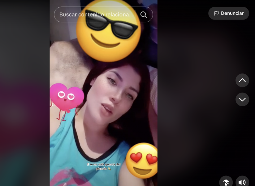 En diciembre de 2021, cuando Fito estaba en prisión, ella compartió un video en su cuenta de Tiktok; los usuarios le pedían: Historia time de cómo te conociste con Fito.