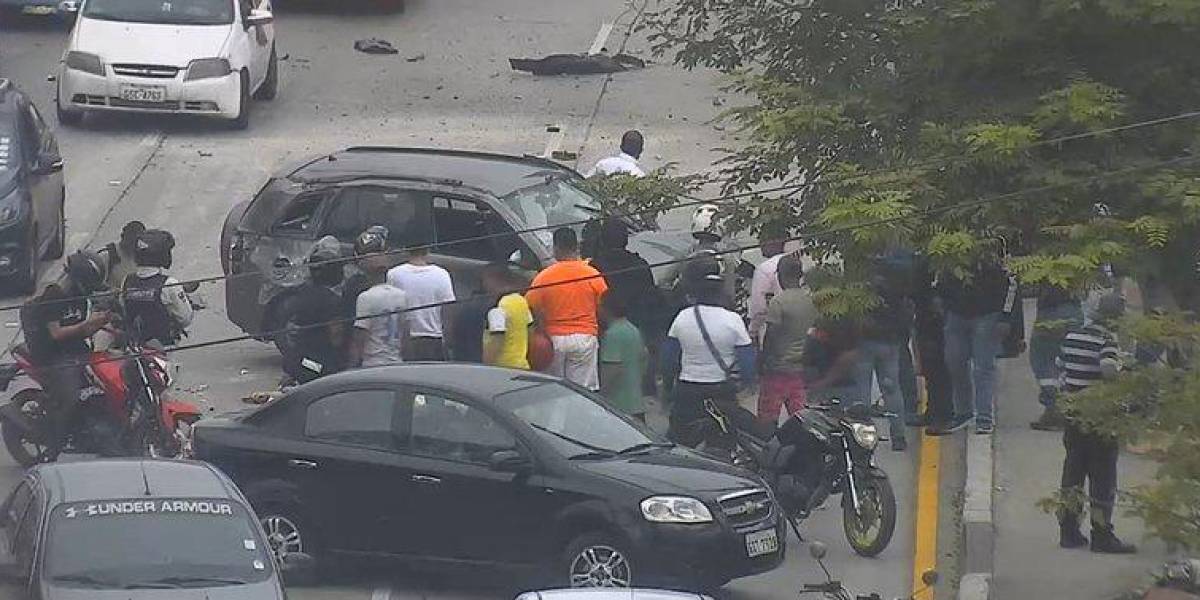 Guayaquil: mujer fallece en accidente de tránsito en avenida Juan Tanca Marengo