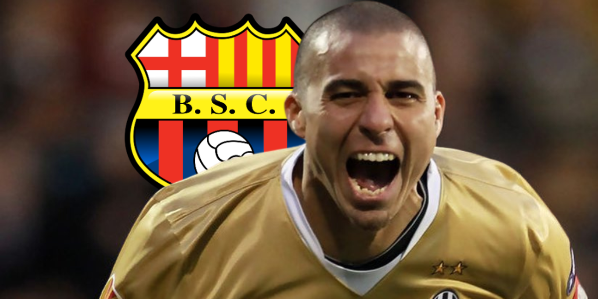 David Trezeguet llegó a Quito para la Noche Amarilla de Barcelona SC